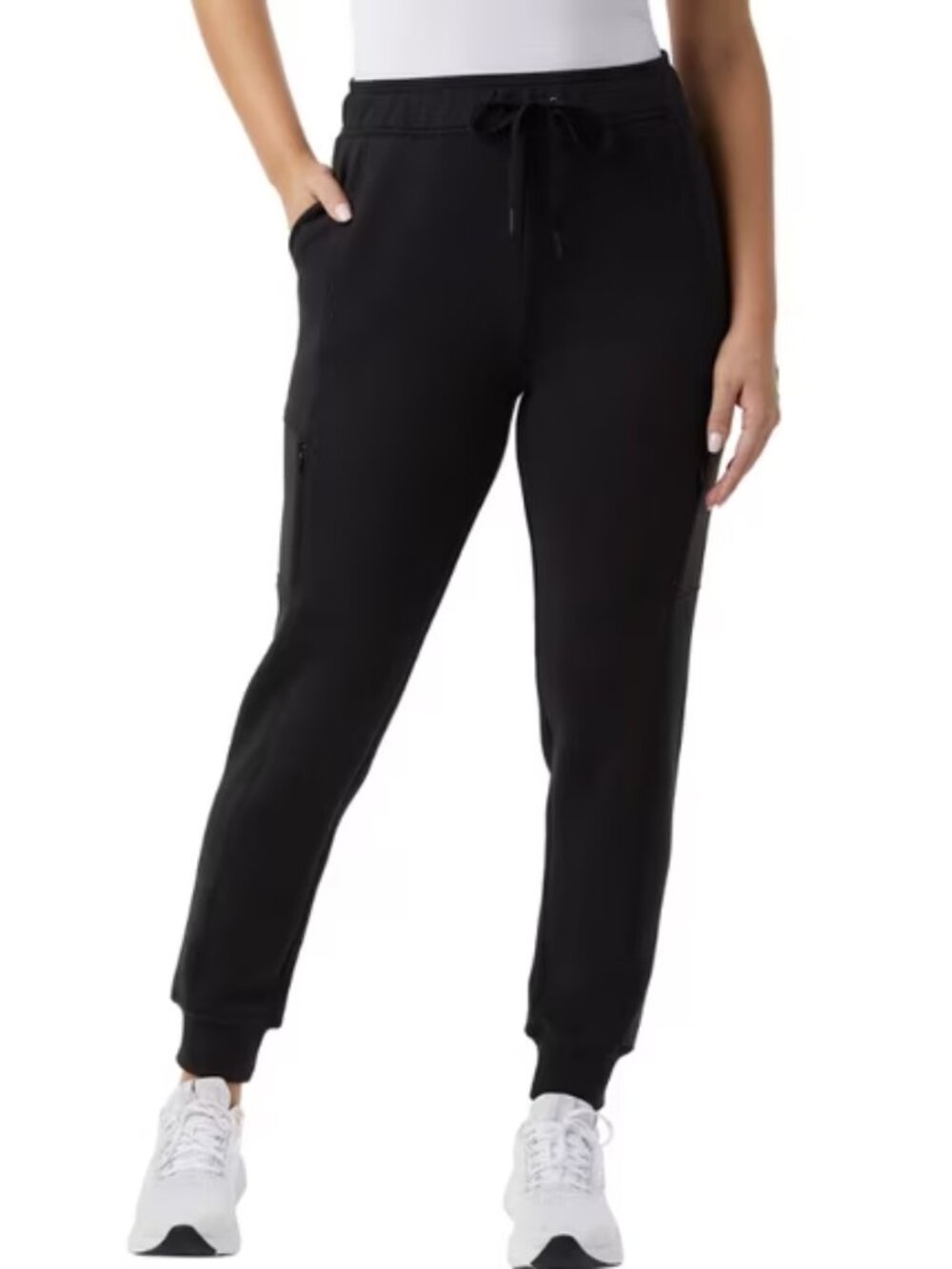 Women's 32 Degrees Heat Active Tech Joggers - Black - Large - NWT